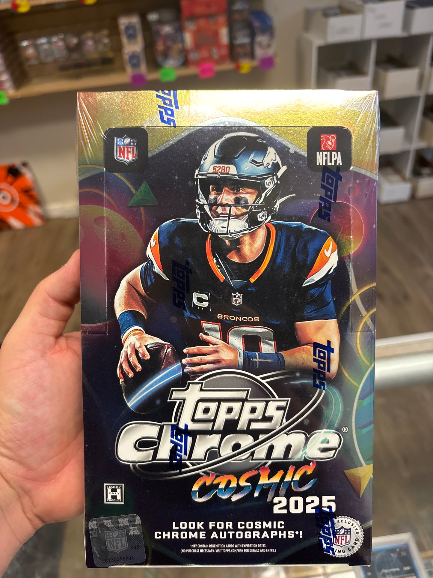 2025 Topps Chrome Cosmic Football