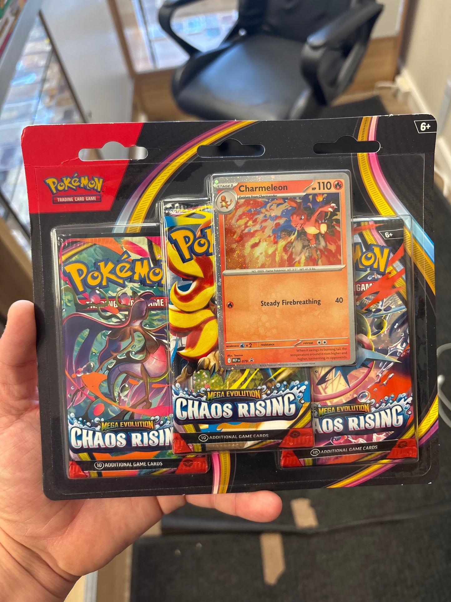 Chaos Rising 3 Pack Blister