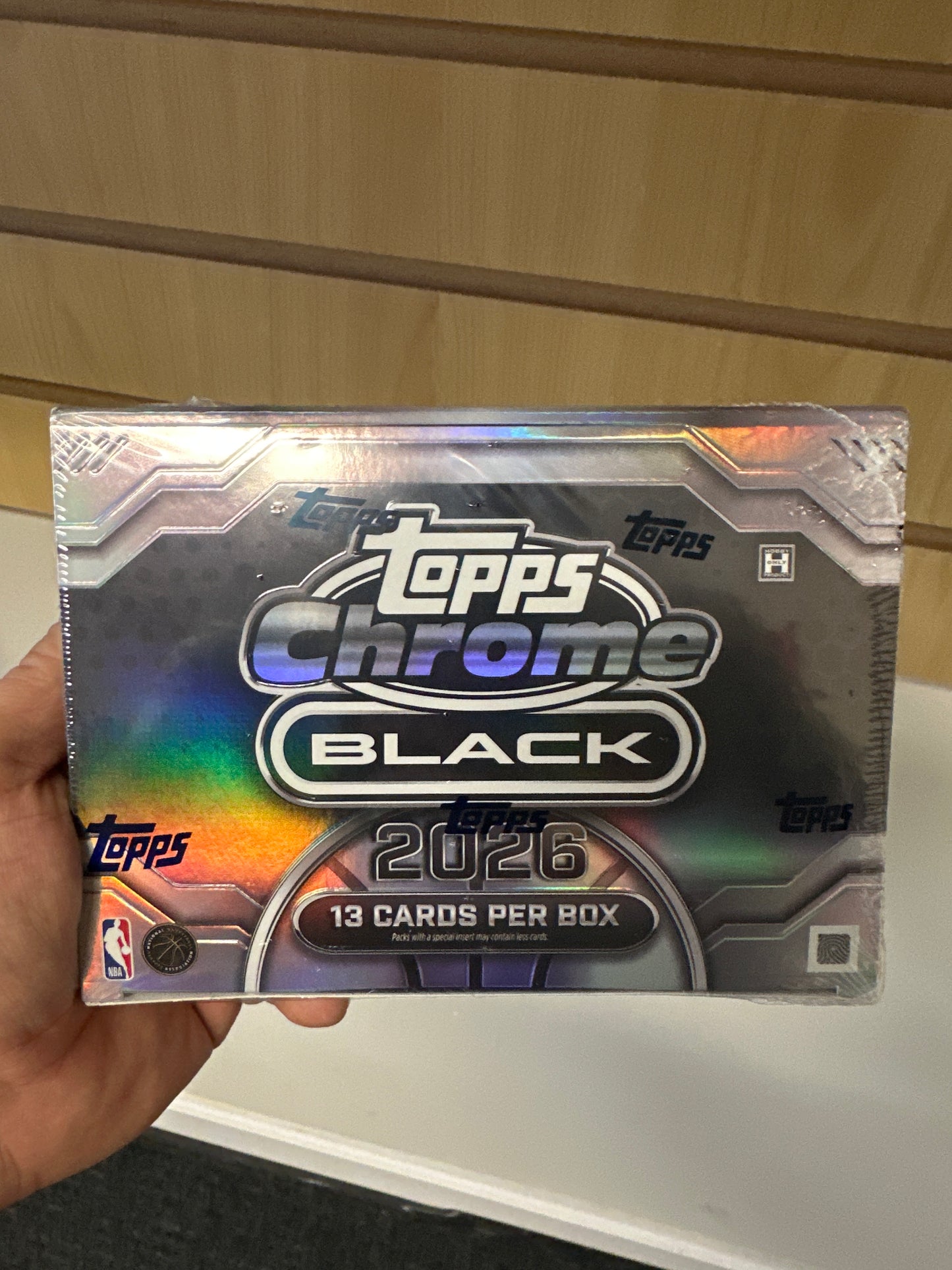 2026 Topps Chrome Black Basketball Hobby Box