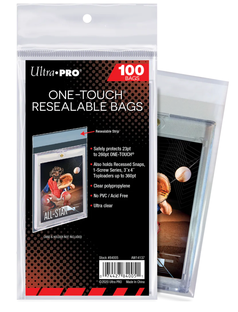 Ultra Pro One-Touch Resealable Bags (100 Count)