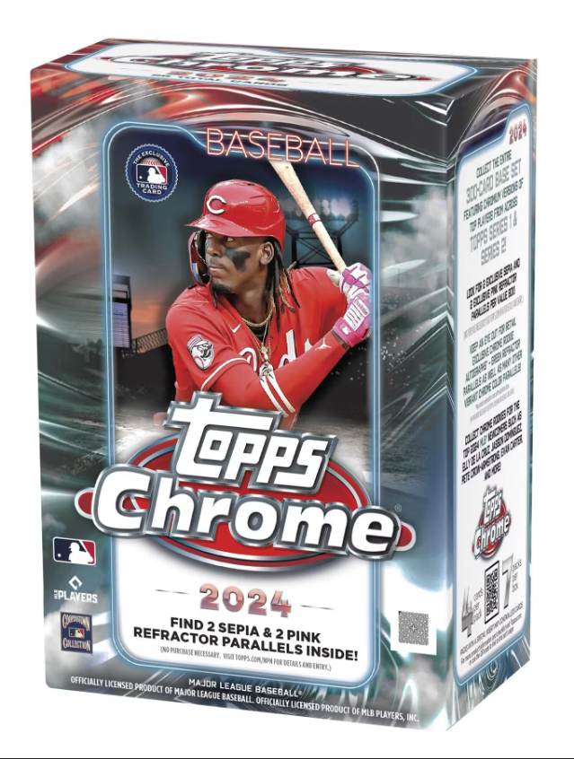 2024 Topps Chrome Baseball Blaster Box
