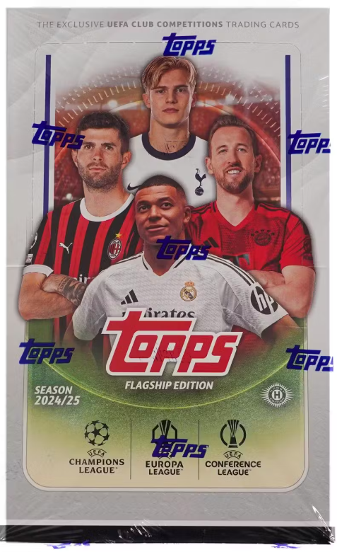 2024/25 Topps UEFA Club Competitions Soccer Hobby Box