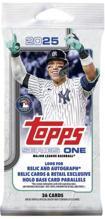 2025 Topps Series 1 Baseball Jumbo Value Pack