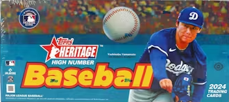 2024 Topps Heritage High Number Baseball Hobby Box