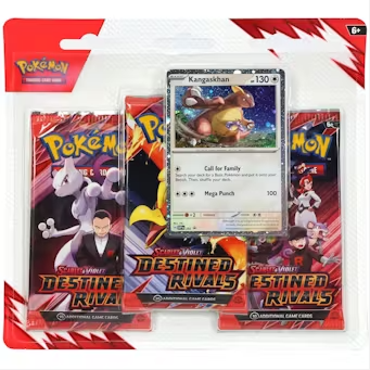 Pokemon Scarlet & Violet: Destined Rivals 3-Pack Blister