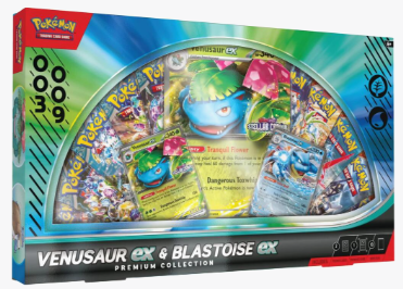 Venusaur ex & Blastoise ex Premium Collection - Miscellaneous Cards & Products (MCAP)