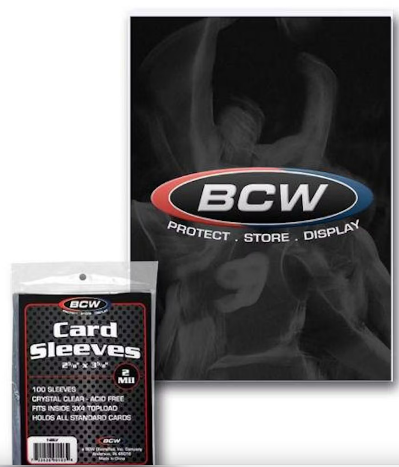 BCW Standard Card Sleeves (100 Count Pack)