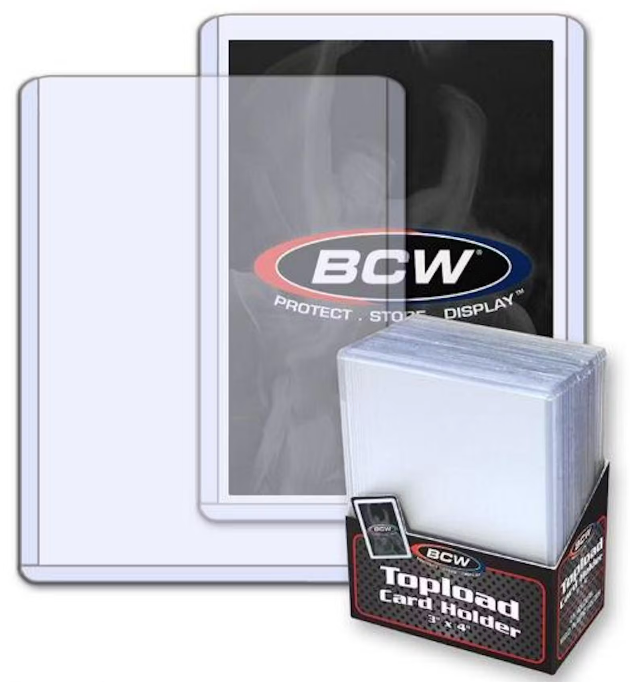 BCW 3x4 Standard Toploaders 25-Count Pack