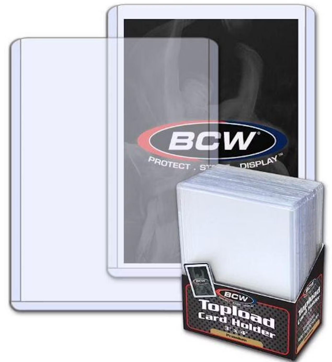 BCW 3x4 Premium Toploaders 25-Count Pack