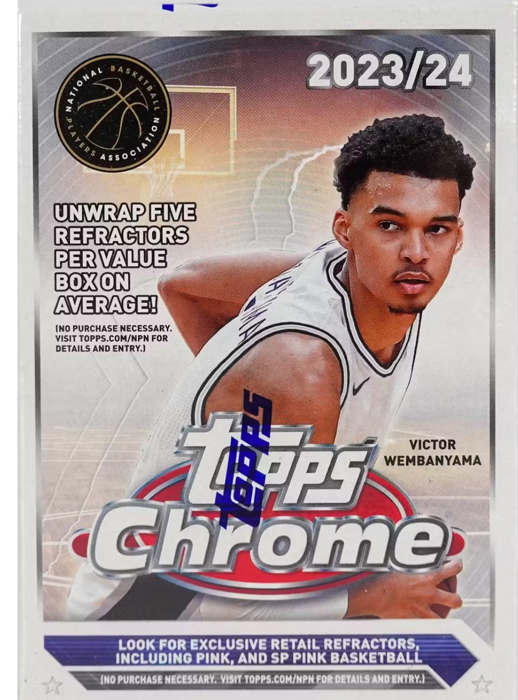 2023/24 Topps Chrome Basketball Blaster Box