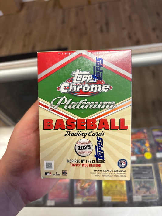 2025 Topps Chrome Platinum Baseball Blaster