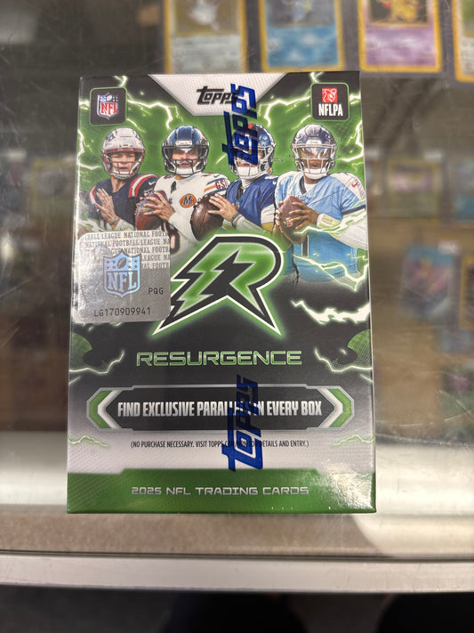 2025 Topps Resurgence Football Blaster Box