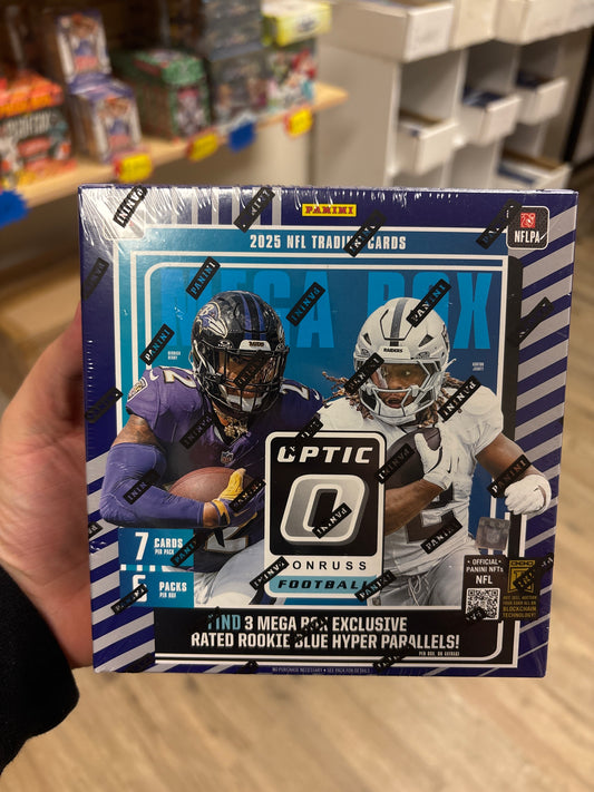 2025 Panini Optic Donruss Mega Box (Blue Hyper)