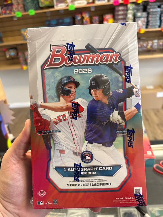 2026 Bowman Baseball Hobby Box
