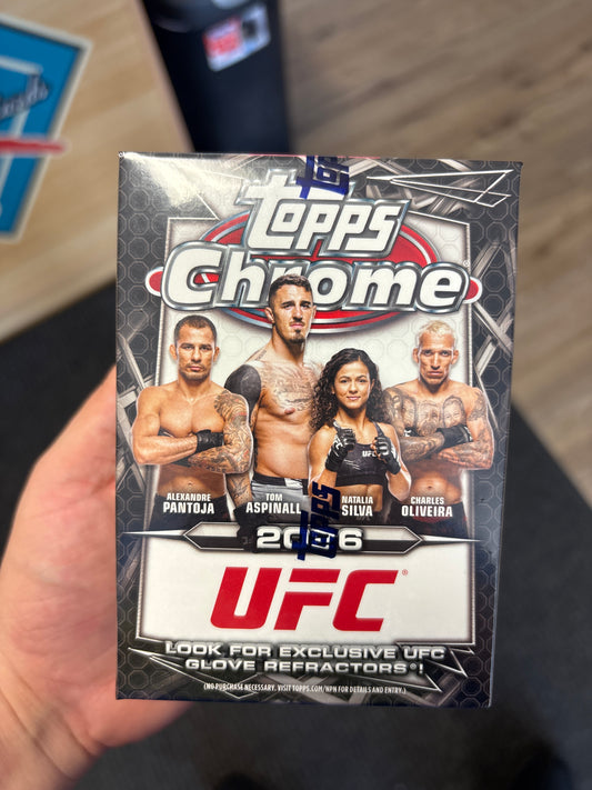 2026 Topps Chrome UFC Blaster Box