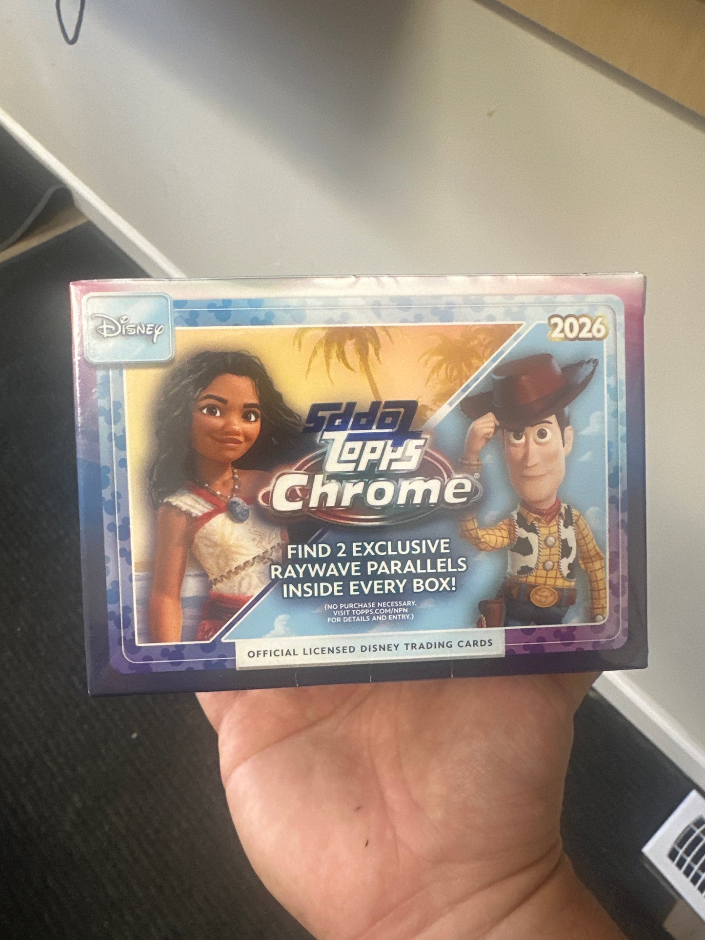 2026 Topp Chrome Disney Blaster Box