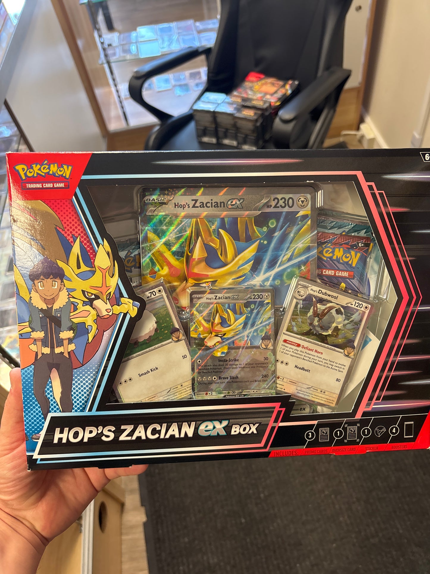Hop’s Zacian Ex Box