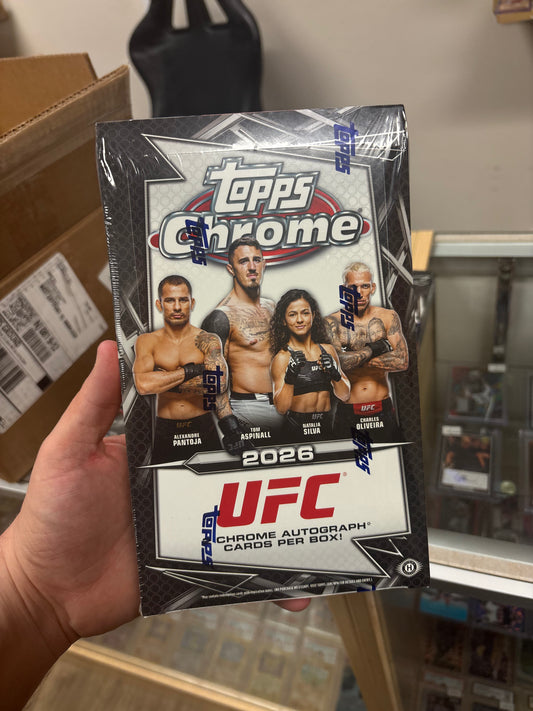 2026 Topps Chrome UFC Hobby Box
