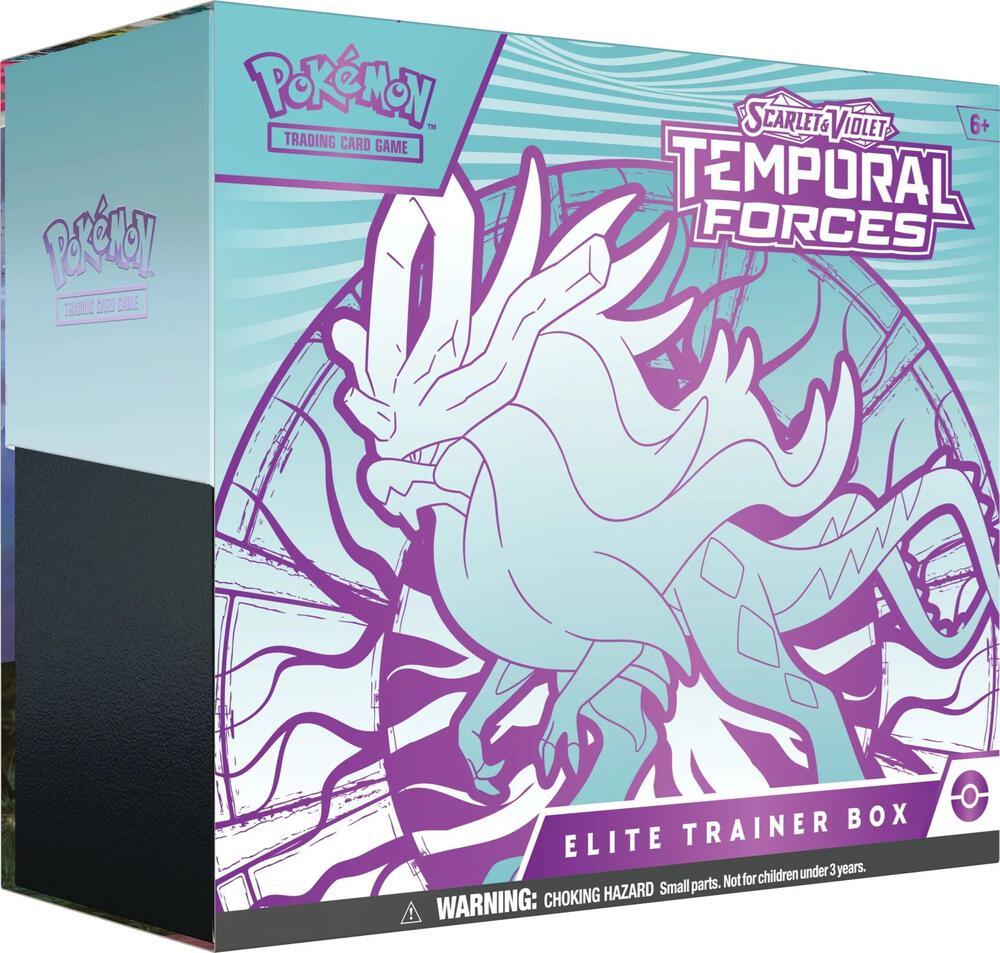 Pokemon Scarlet and Violet Temporal Forces Elite Trainer Box