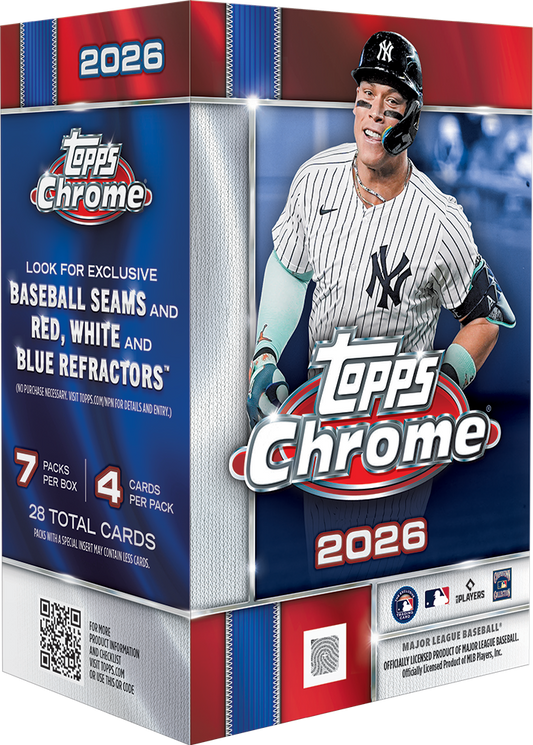 2026 Topps Chrome Baseball Blaster Box
