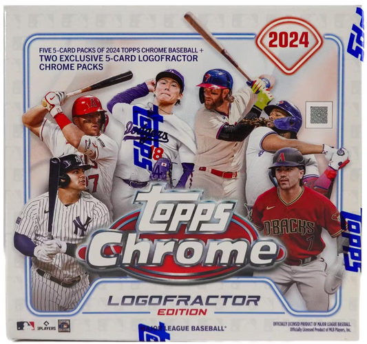 2024 Topps Chrome Logofractor Baseball Box