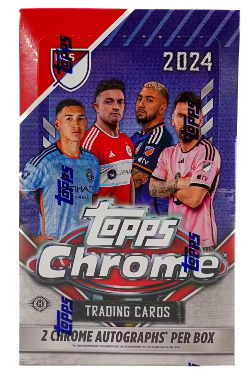 2024 Topps Chrome MLS Hobby Box