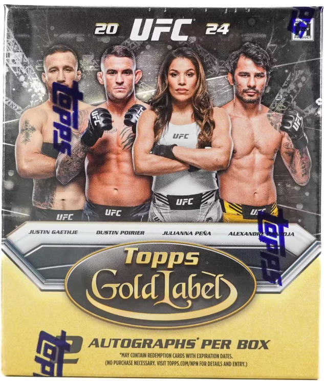 2024 Topps Gold Label UFC Hobby Box