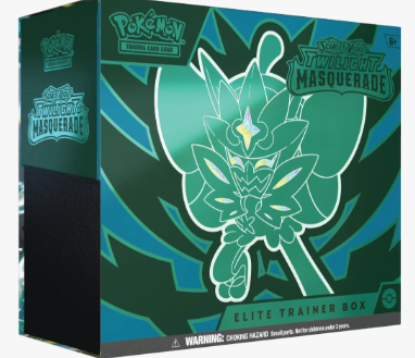 Pokemon Scarlet and Violet Twilight Masquerade Elite Trainer Box