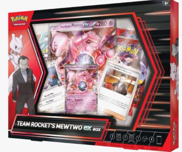 Team Rocket's Mewtwo ex Box