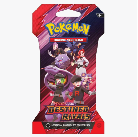 Destined Rivals Sleeved Booster Pack - SV10: Destined Rivals (DRI)