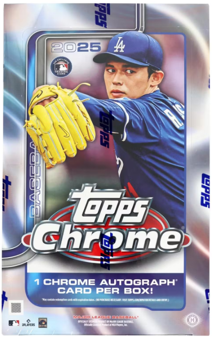 2025 Topps Chrome Baseball Hobby
