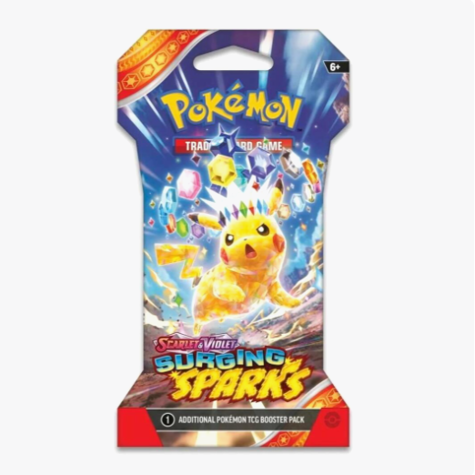 Surging Sparks Sleeved Booster Pack - SV08: Surging Sparks (SSP)