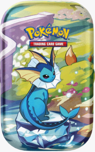 Prismatic Evolutions Mini Tin [Vaporeon] - SV: Prismatic Evolutions (PRE)