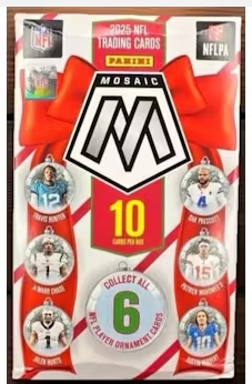 2025 Panini Mosaic Football Ornament Box