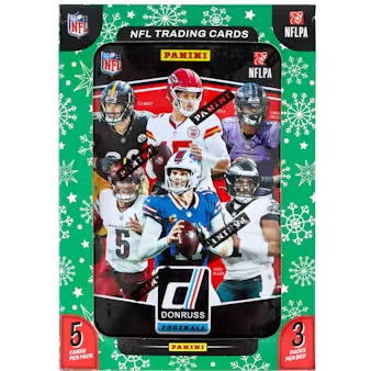 2025 Panini Donruss Football Winter Holiday Tin (Box)