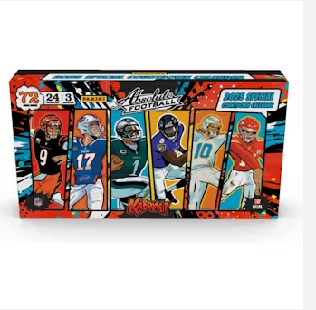 2025 Panini Absolute Football Countdown Calendar Box