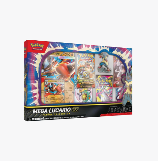 Mega Lucario ex Premium Figure Collection - Miscellaneous Cards & Products (MCAP)