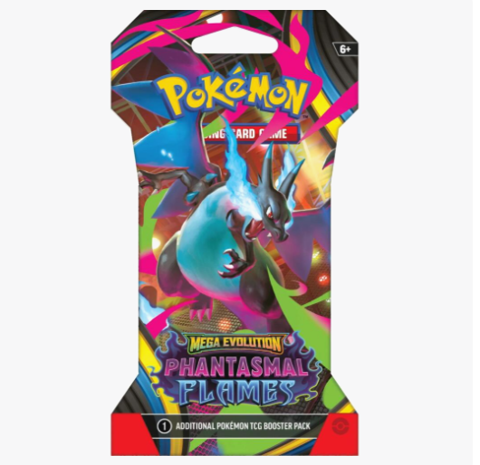 Phantasmal Flames Sleeved Booster Pack - ME02: Phantasmal Flames (PFL)