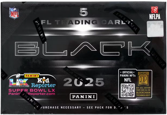 2025 Panini Black Football Hobby Box