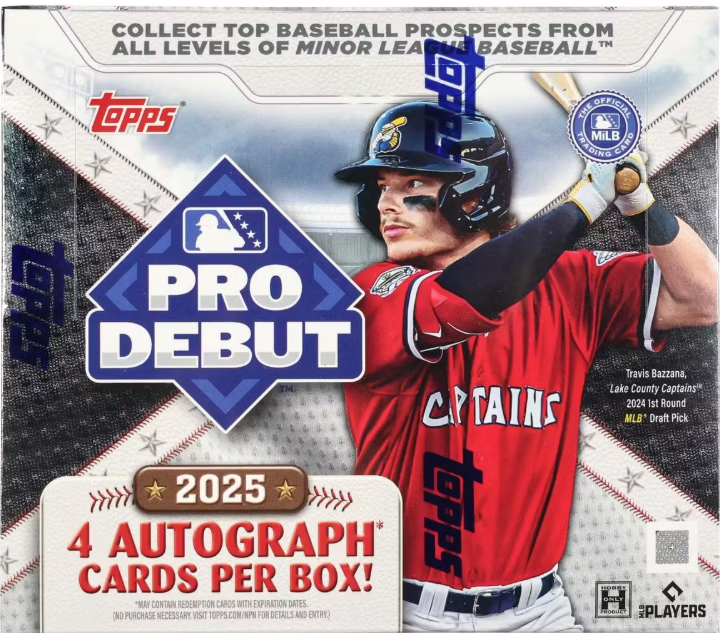 2025 Topps Pro Debut Baseball Hobby Jumbo Box
