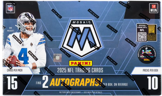 2025 Panini Mosaic Football Hobby Box