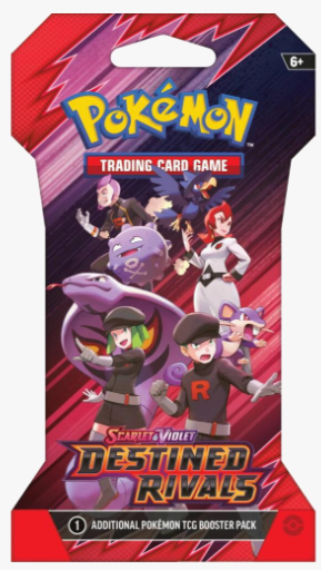 Destined Rivals Sleeved Booster Pack - SV10: Destined Rivals (DRI)
